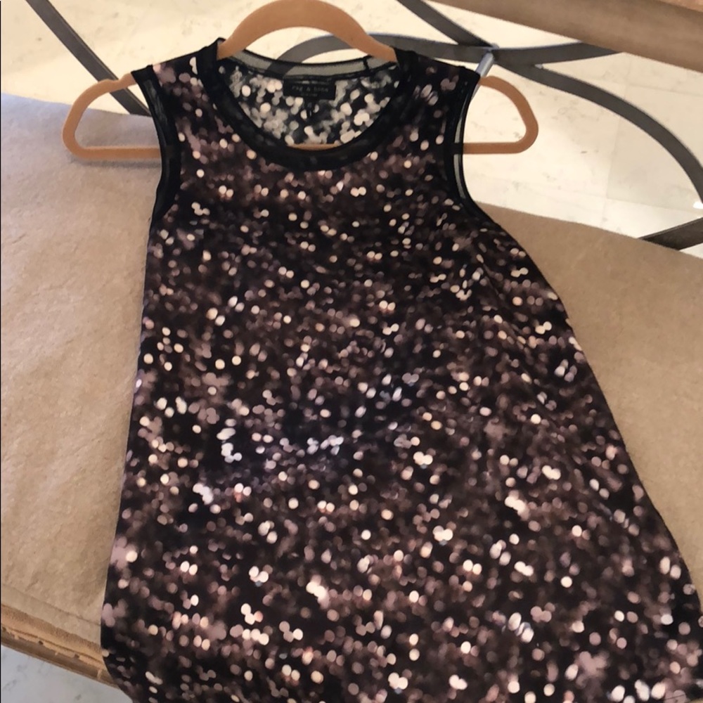 Rag & Bone silk tank, sz. XS